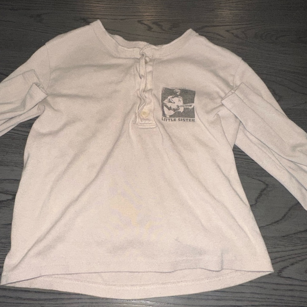 Brandy Melville Cream Knit Top